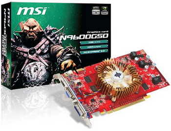MSI GeForce 9600 GSO